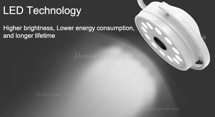 KWS&reg; KD-2012D-3 Medizinische Chirurgische LED Schattenlose Lampe (Grundtyp, Stehtyp)